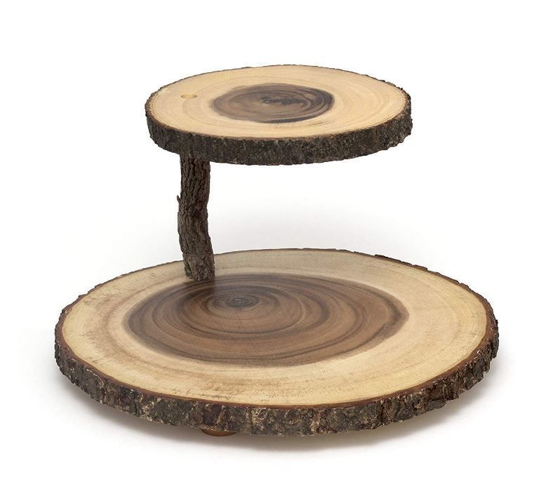 2 Tier Rustic Stand