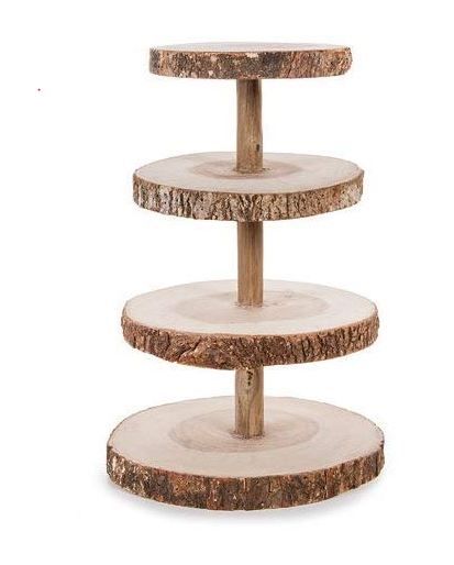 4 Tier Rustic Stand