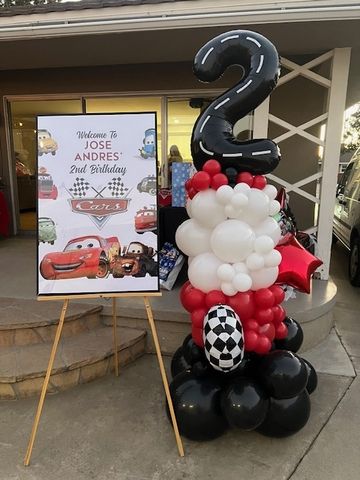 Your Party Solutions | Backdrop and Balloons