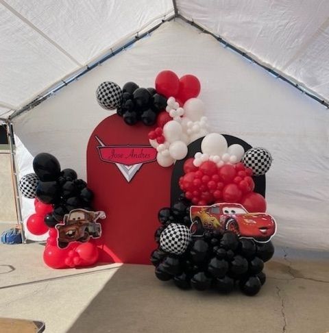 Your Party Solutions | Backdrop and Balloons