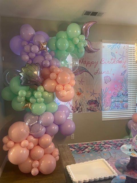 Your Party Solutions | Backdrop and Balloons